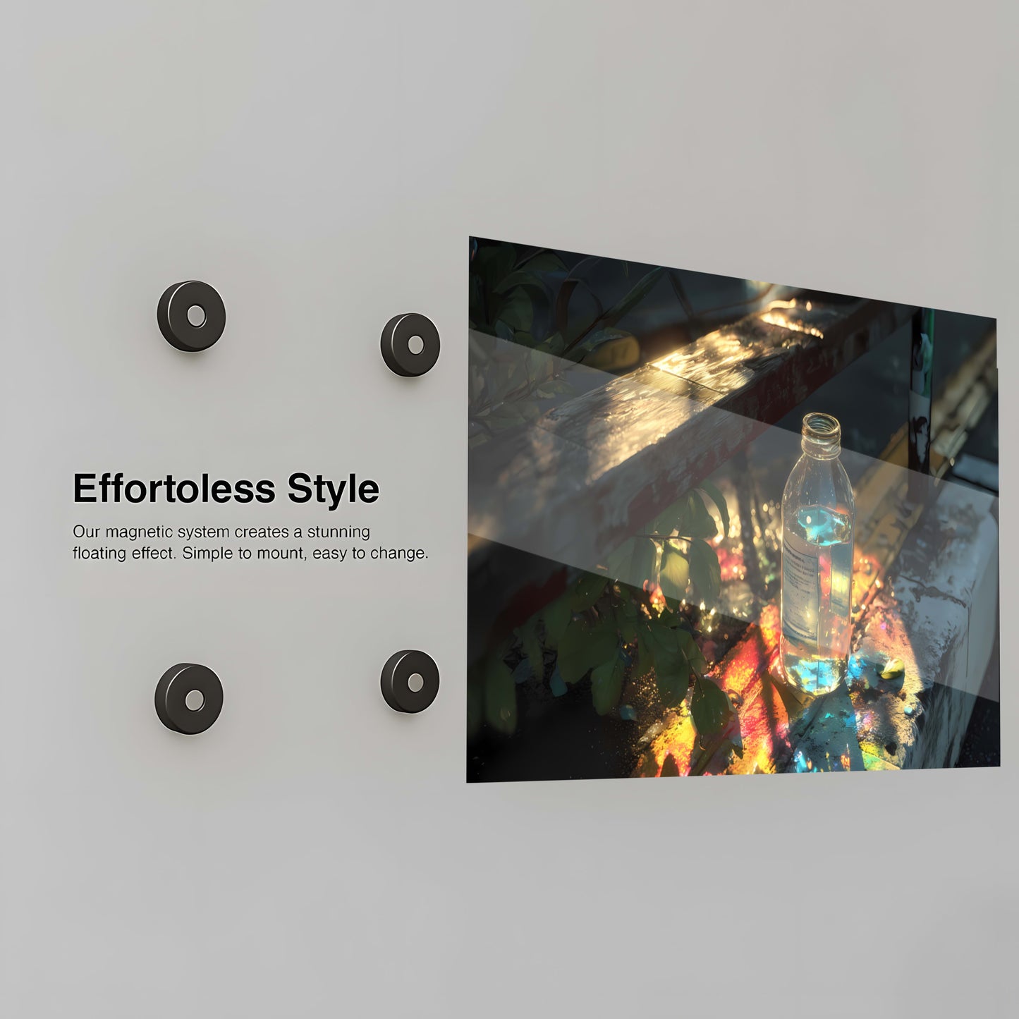 Shimmering Water Bottle - Installation Guide