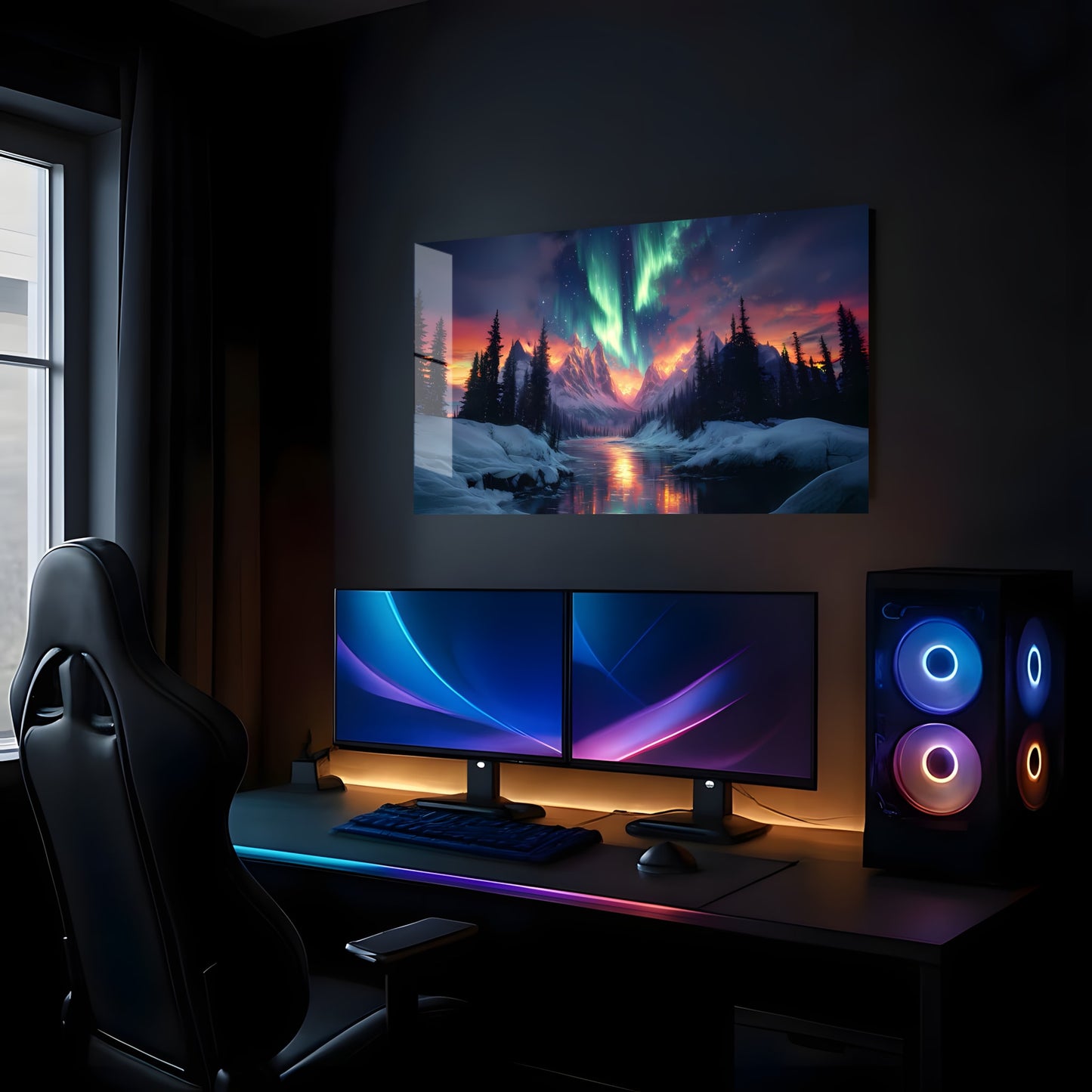 Northern Lights Dream - Lifestyle Mockup