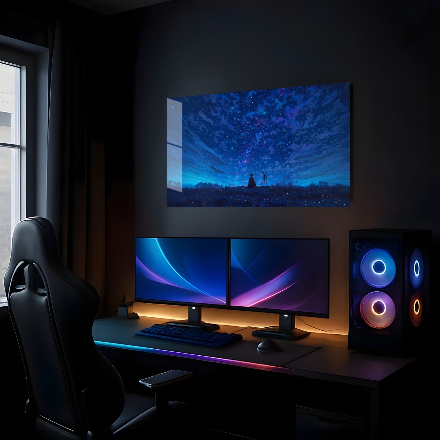 Stargazer's Night Vision - Lifestyle Mockup