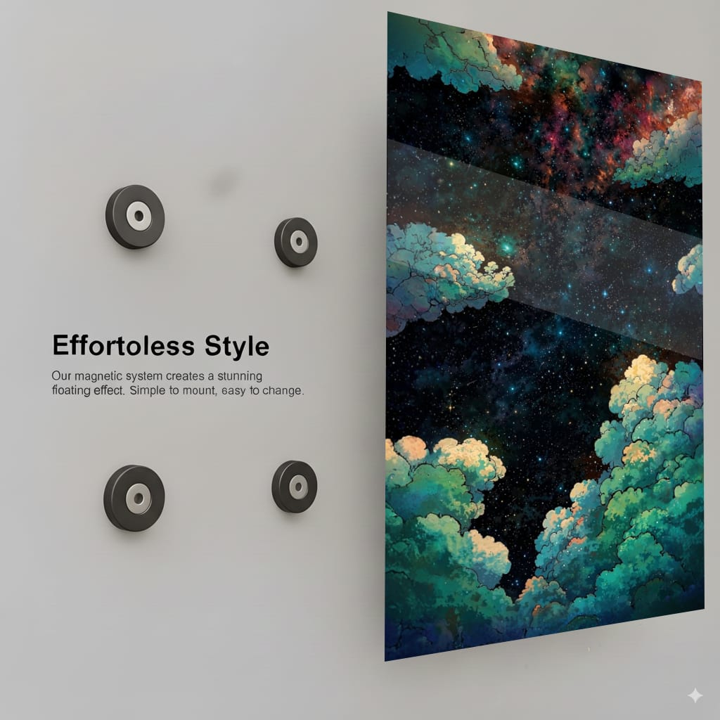 Cosmic Dream Clouds - Installation Mockup