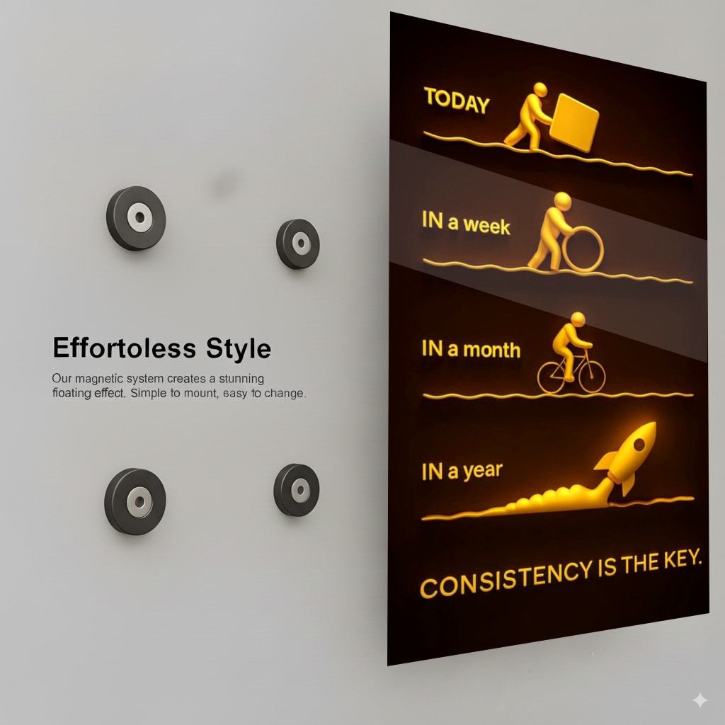 Consistent Rocket Progress - Installation Mockup