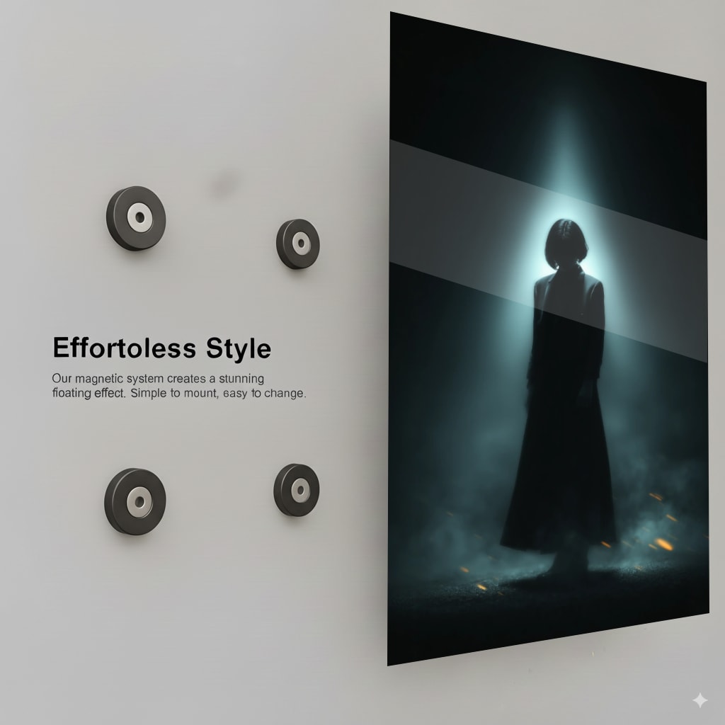 Shadow Figure Appears - Installation Mockup