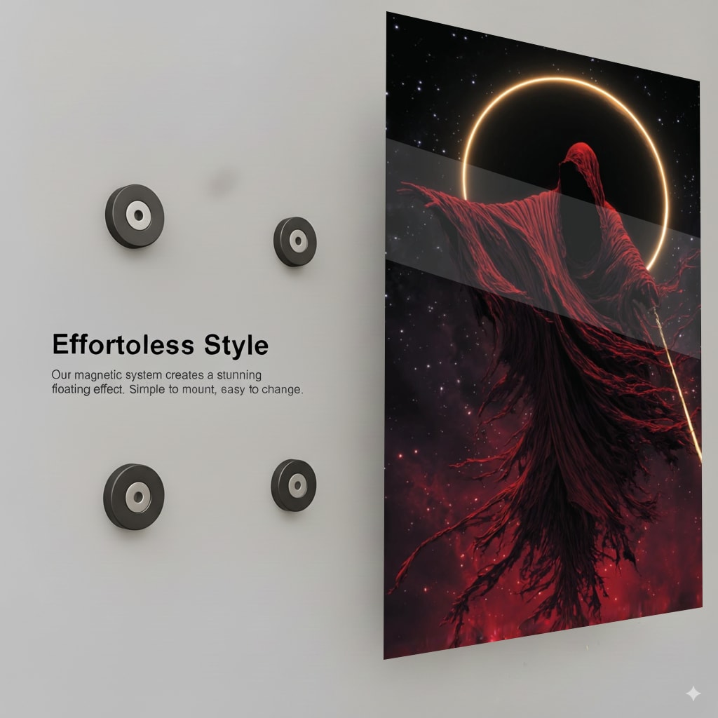 Cosmic Grim Reaper - Installation Mockup