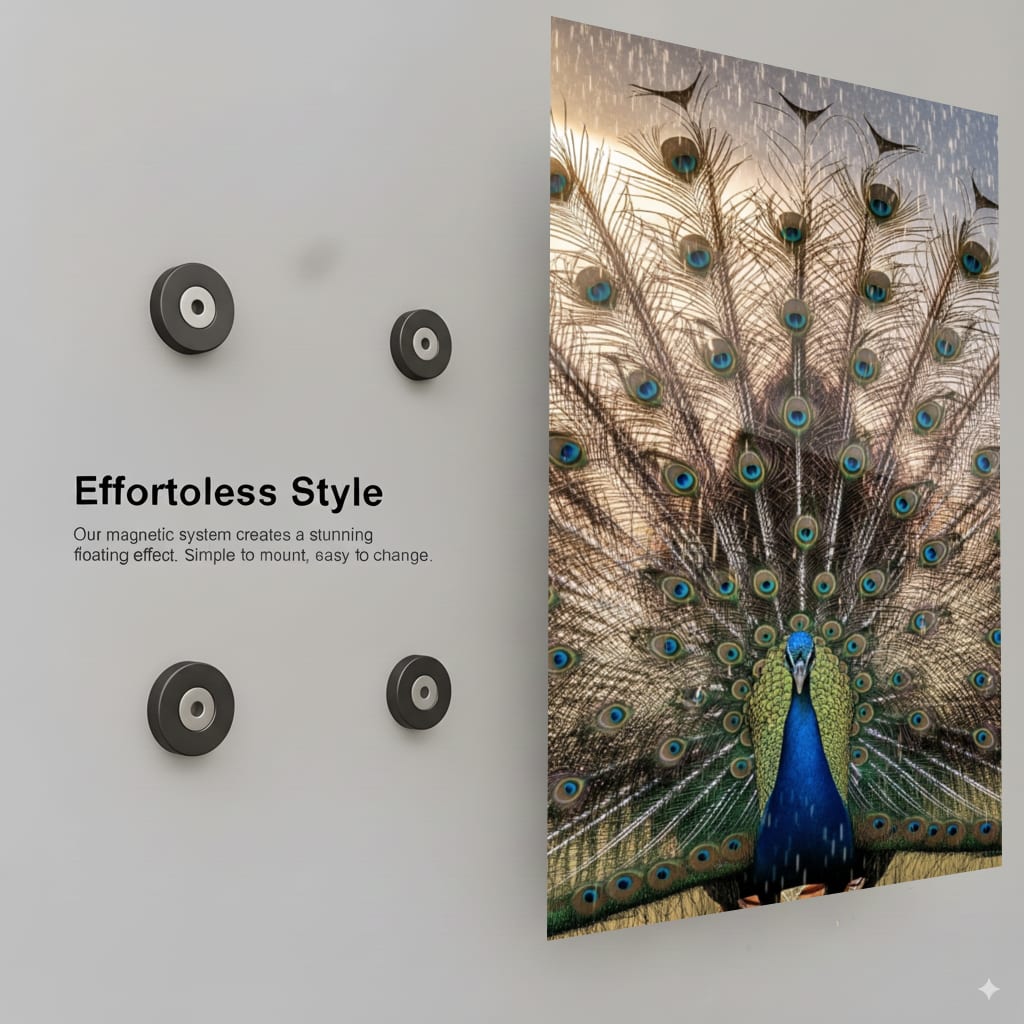 Majestic Peacock Display - Installation Guide