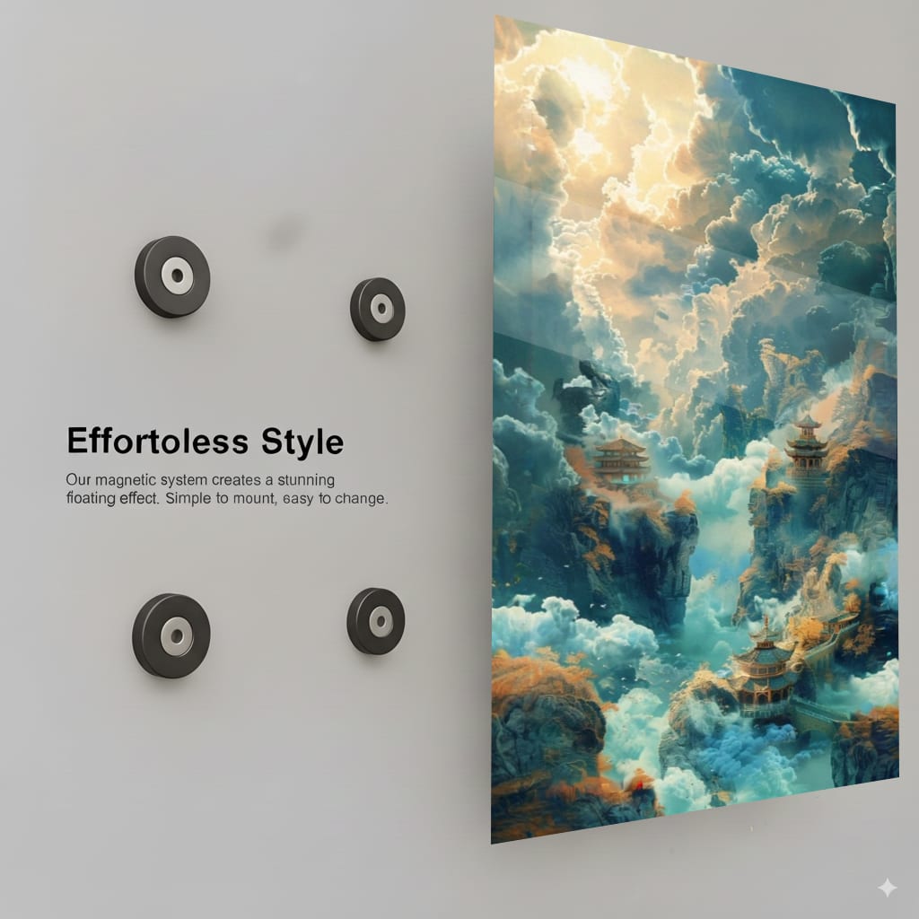 Celestial Temple Vista - Installation Mockup