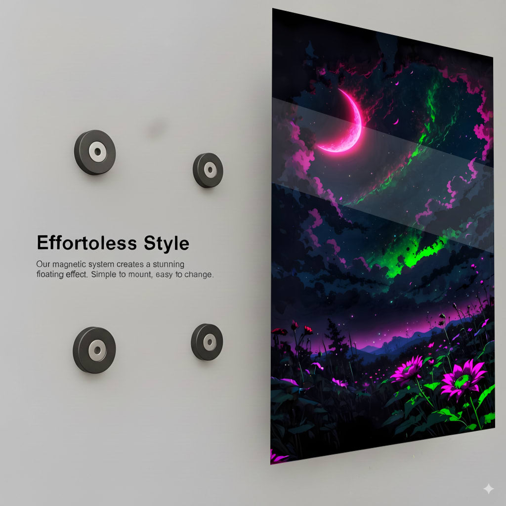 Neon Moon Flowers - Installation Guide