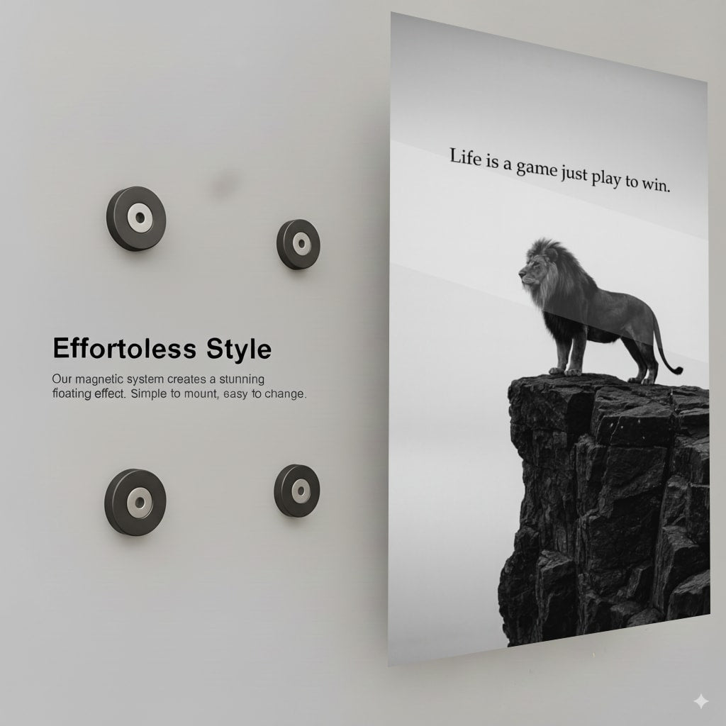 Majestic Lion's Wisdom - Installation Mockup