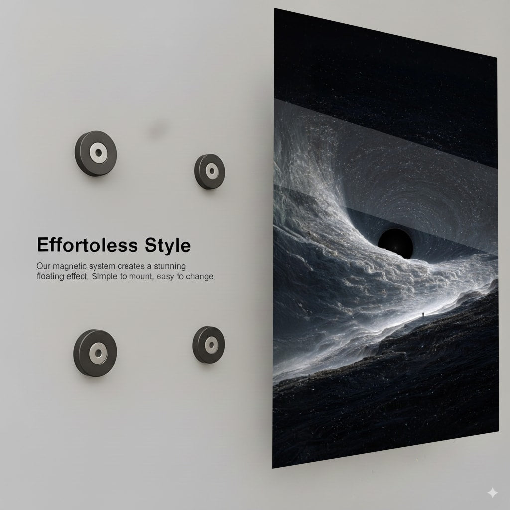 Cosmic Abyss Beckons - Installation Mockup