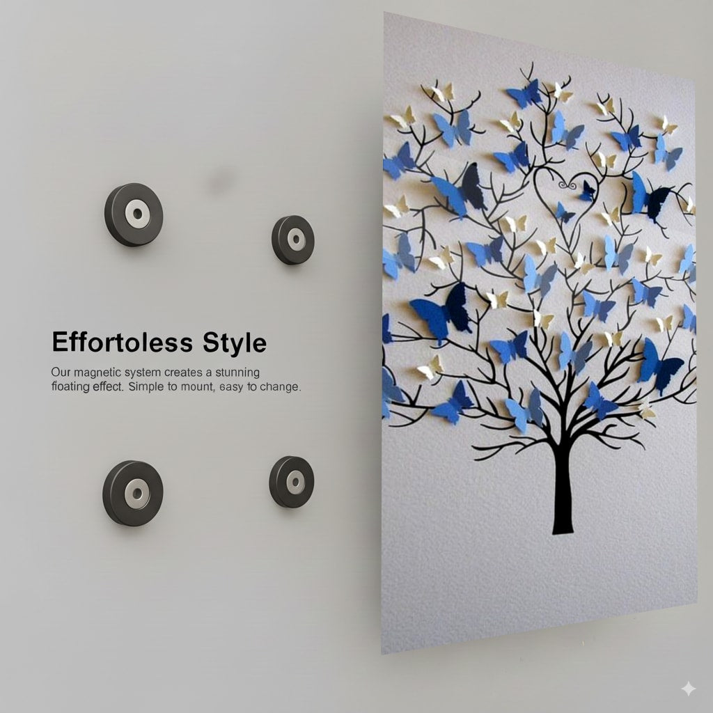 Butterfly Branch Display - Installation Mockup