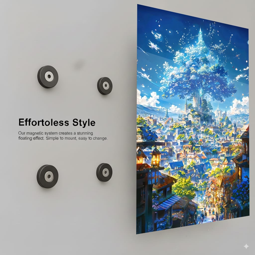 Enchanted Sky City - Installation Mockup