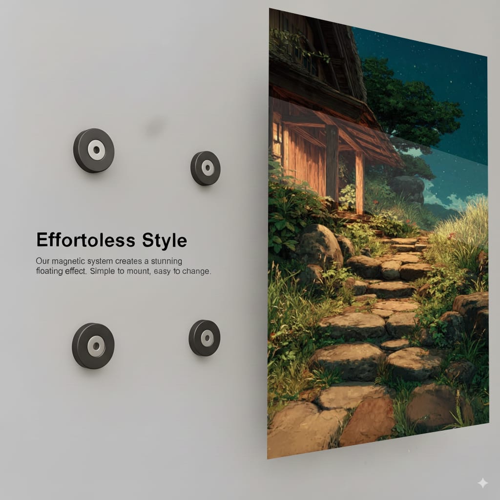 Tranquil Pathway Home - Installation Mockup