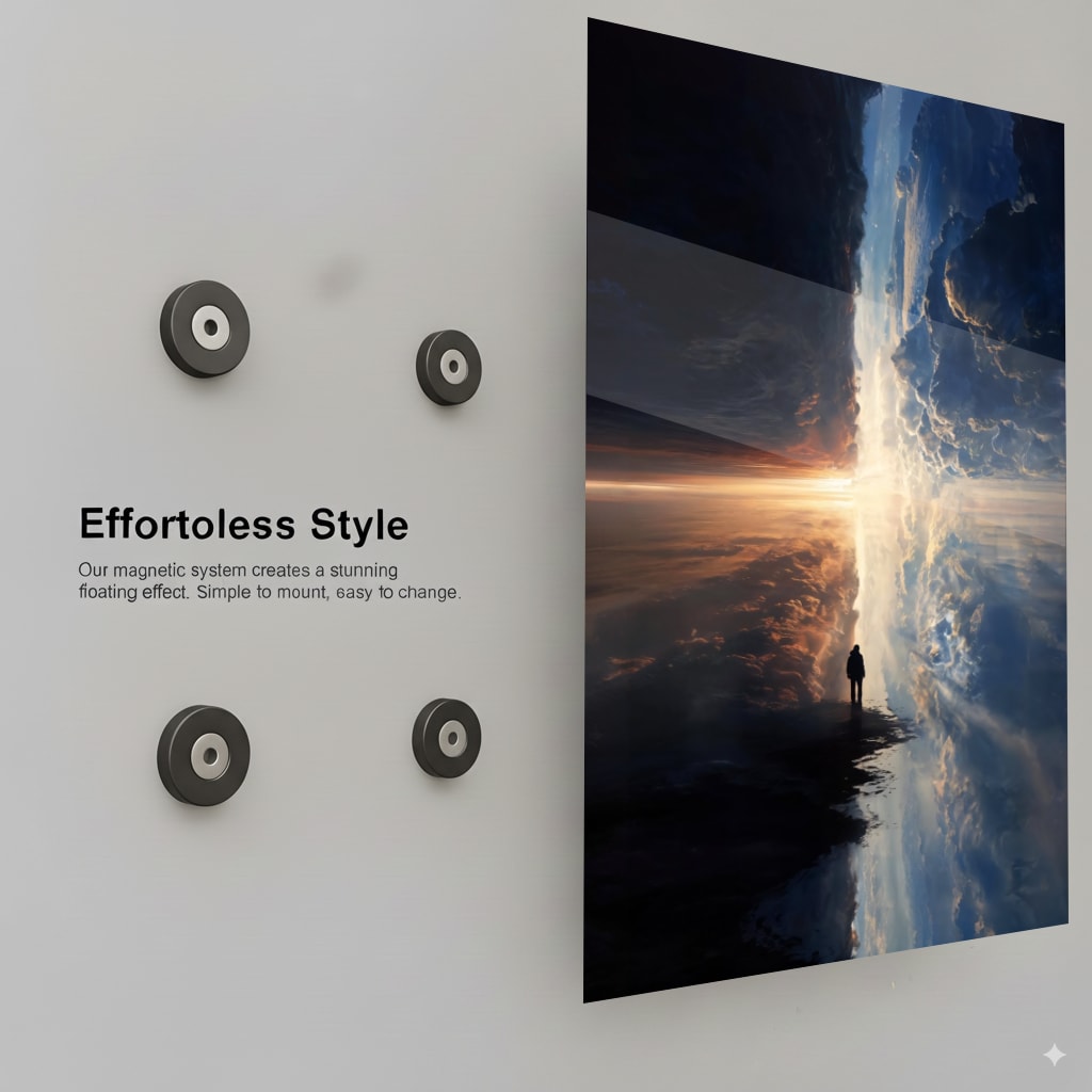 Between Two Worlds - Installation Mockup