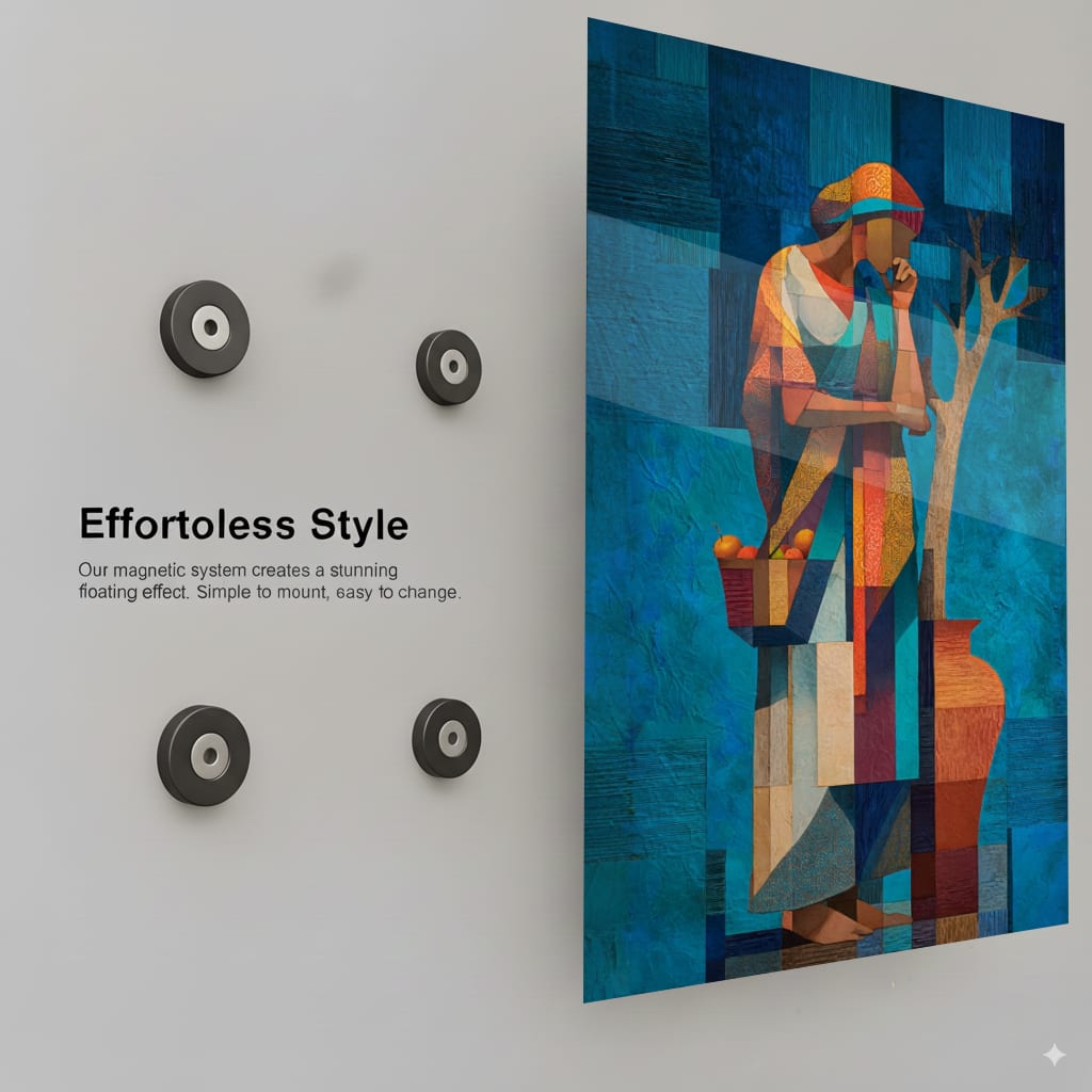 Geometric Harvest Contemplation - Installation Mockup