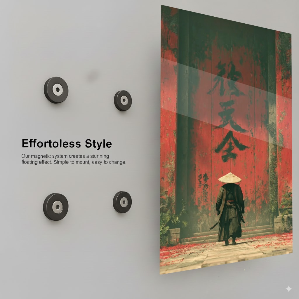 Crimson Destiny Awaits - Installation Mockup