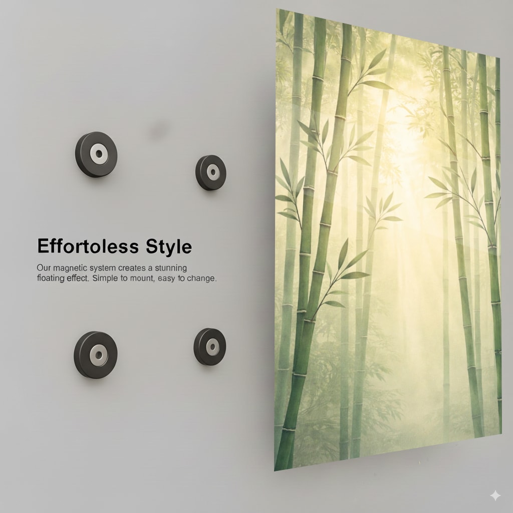 Serene Bamboo Forest - Installation Mockup