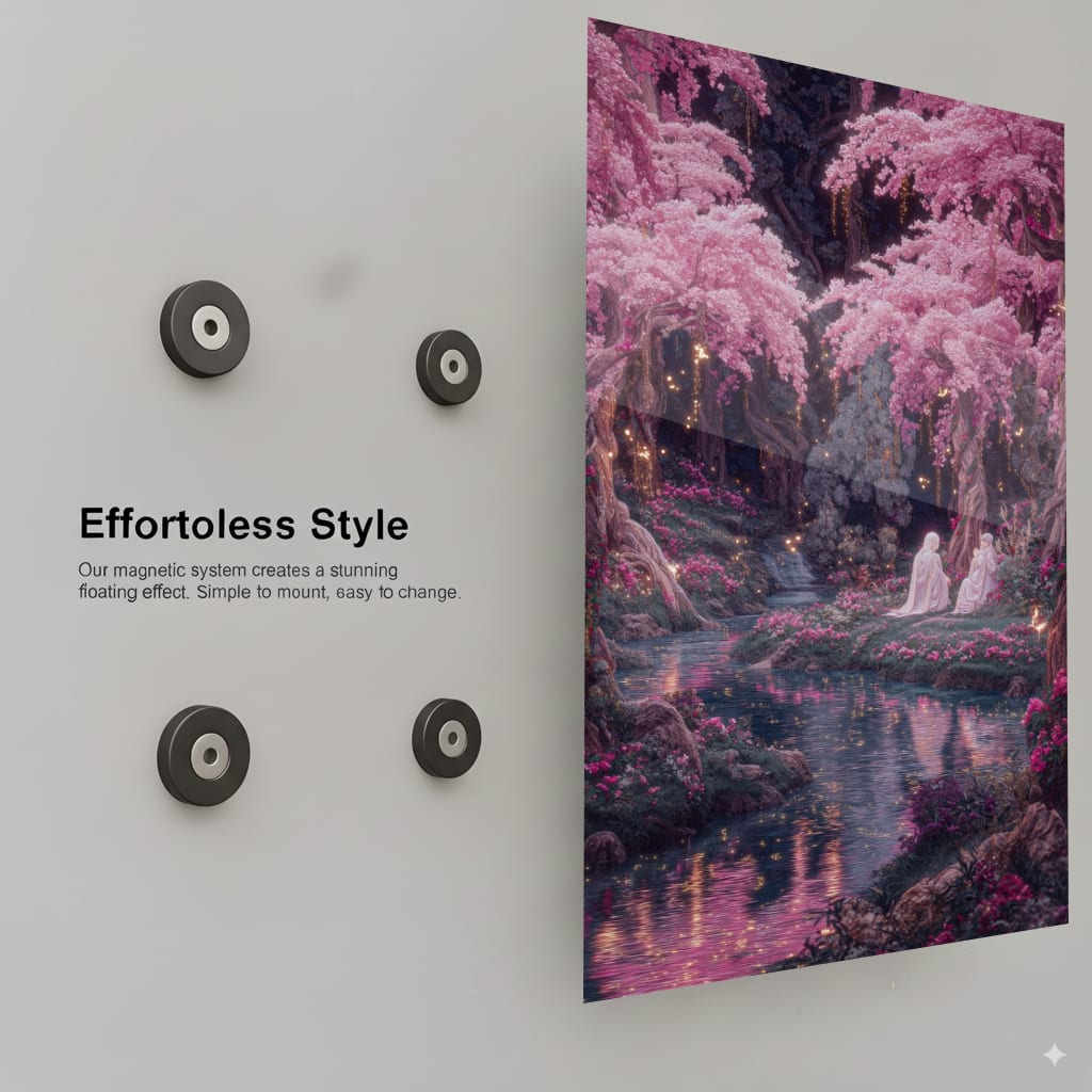 Enchanted Blossom Stream - Installation Mockup