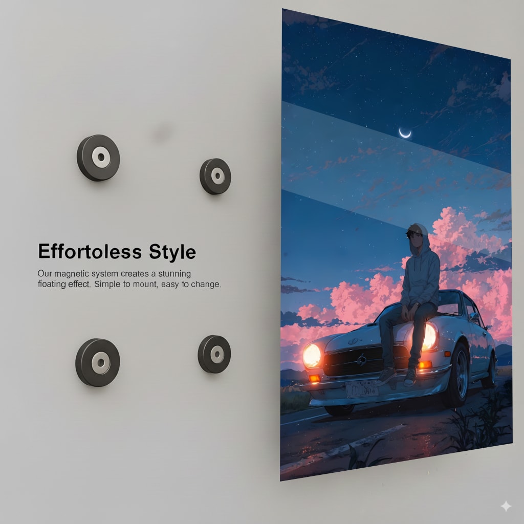 Stargazing Car Ride - Installation Mockup