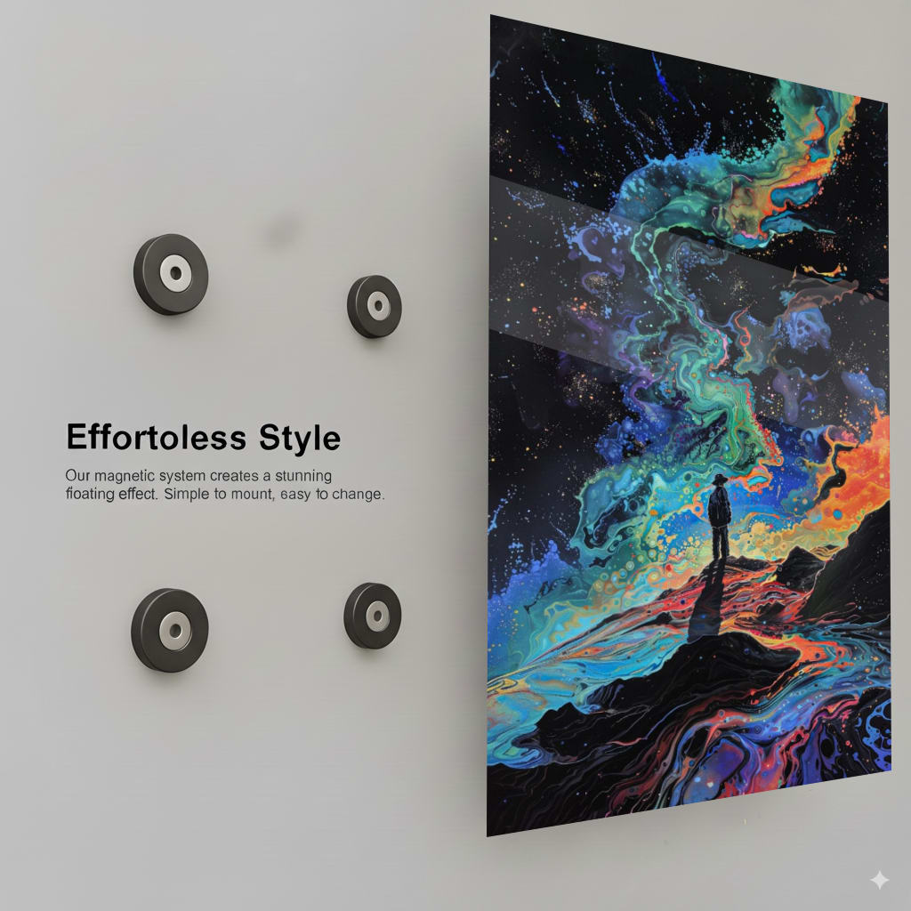 Cosmic Wanderer's Vision - Installation Mockup