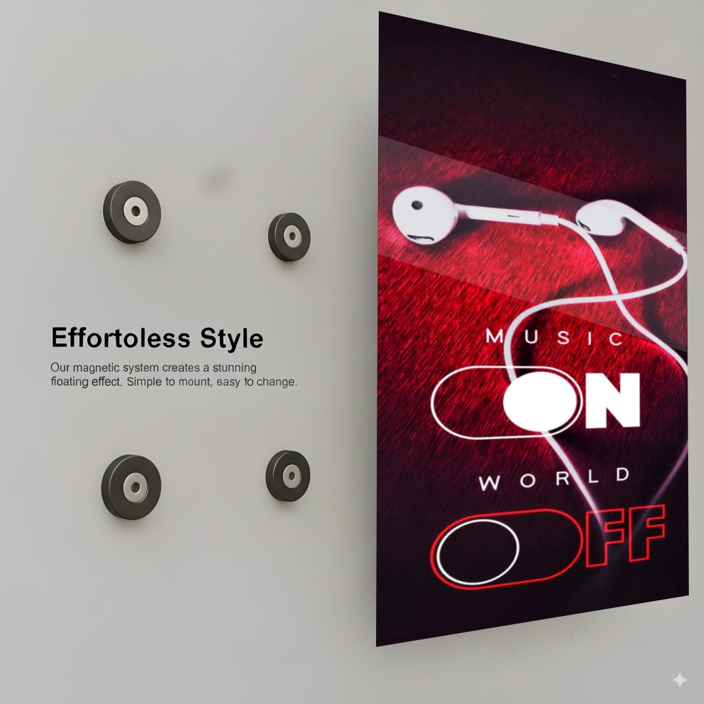 Music World Toggle - Installation Mockup