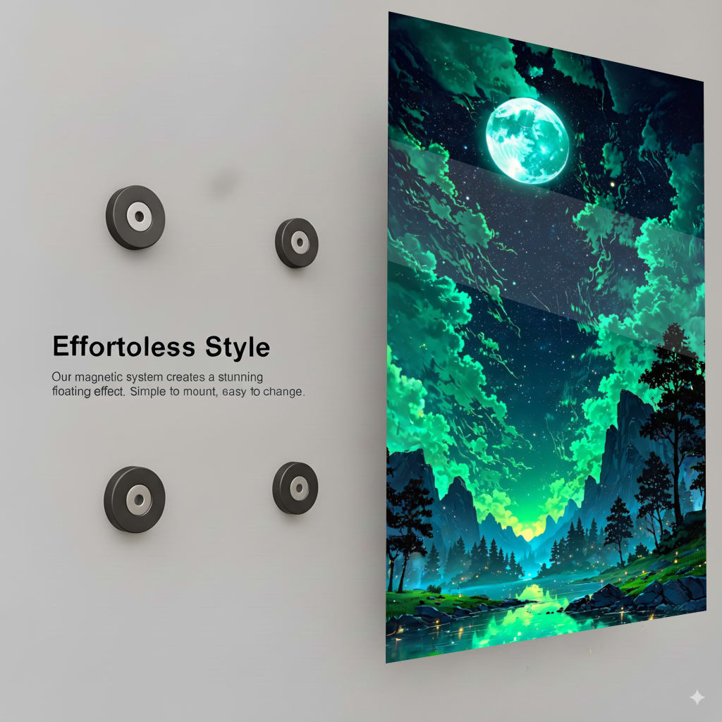 Emerald Moonlight Landscape - Installation Guide