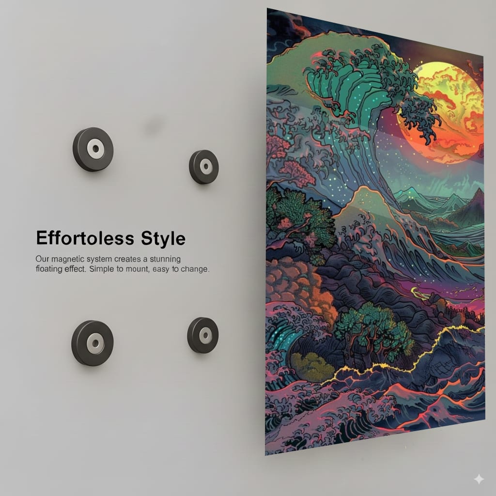 Ocean's Lunar Fury - Installation Mockup