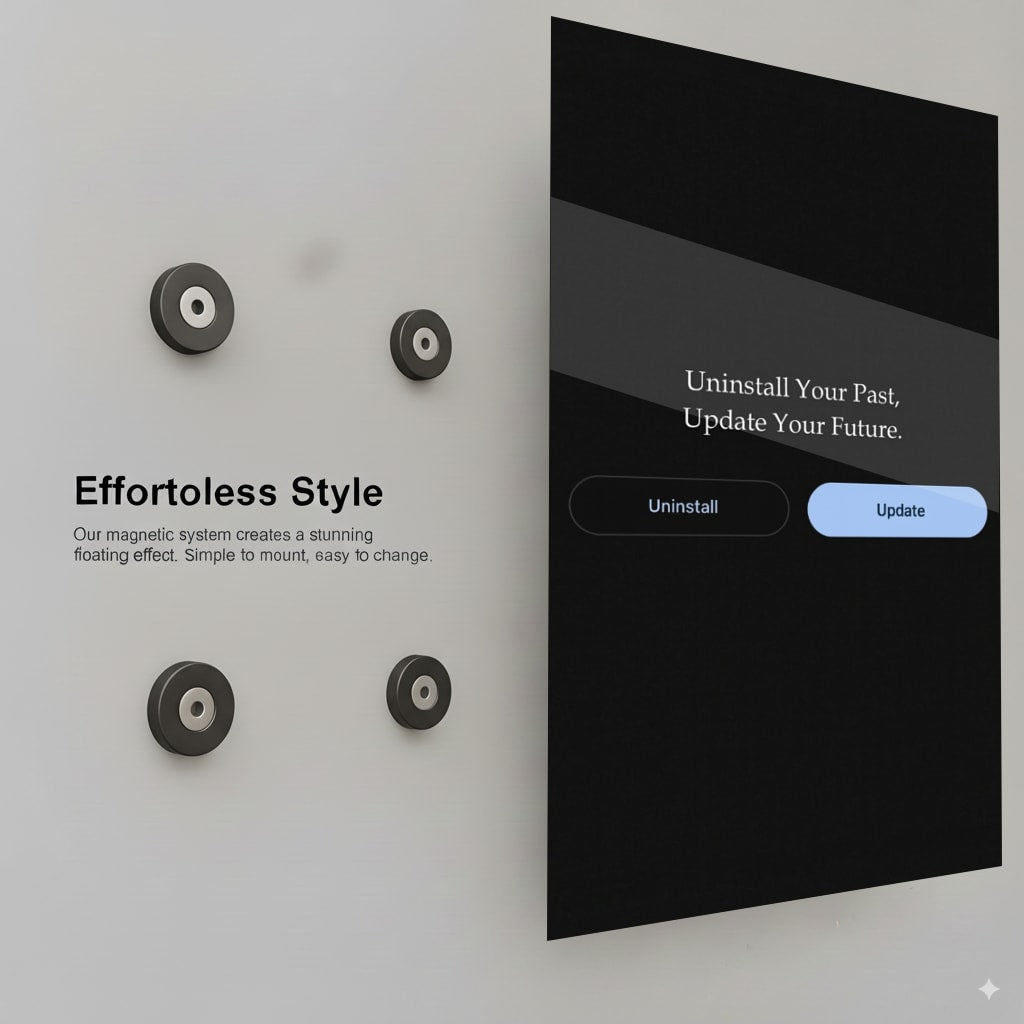 Update Your Future - Installation Mockup