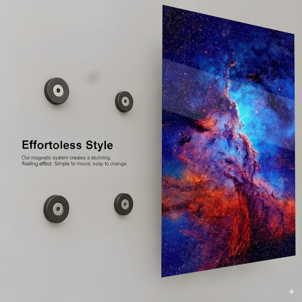 Cosmic Celestial Canvas - Installation Mockup