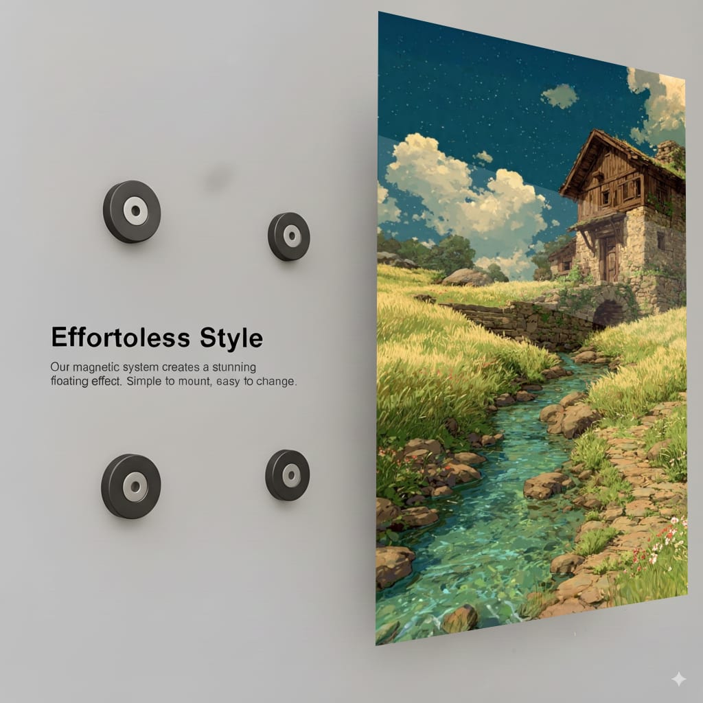 Whispering River Cabin - Installation Mockup