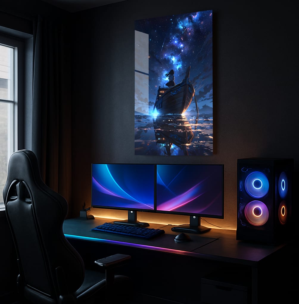 Celestial Boat Ride - Lifestyle Mockup