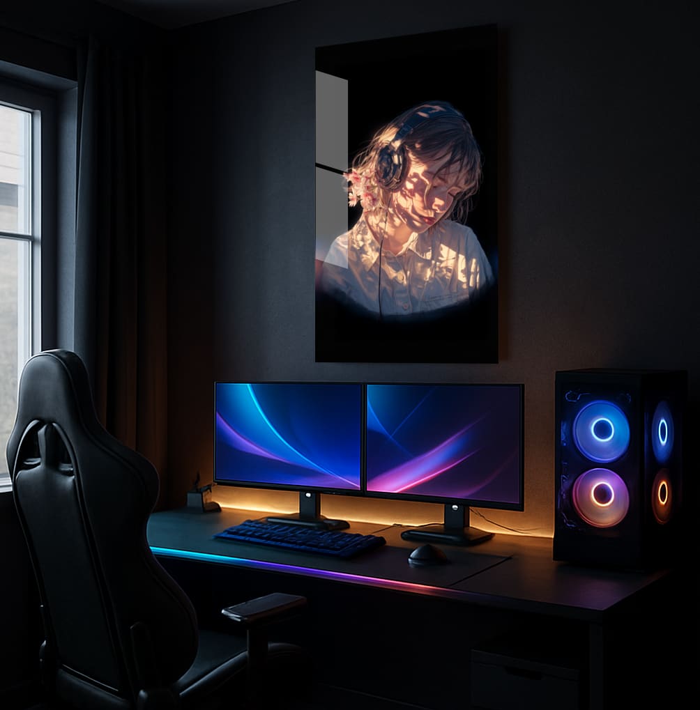 Auditory Floral Dream - Showcase Mockup