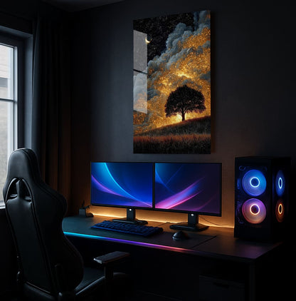 Celestial Glow Night - Showcase Mockup