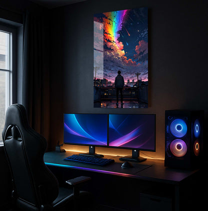Colorful Cosmic Dreams - Lifestyle Mockup