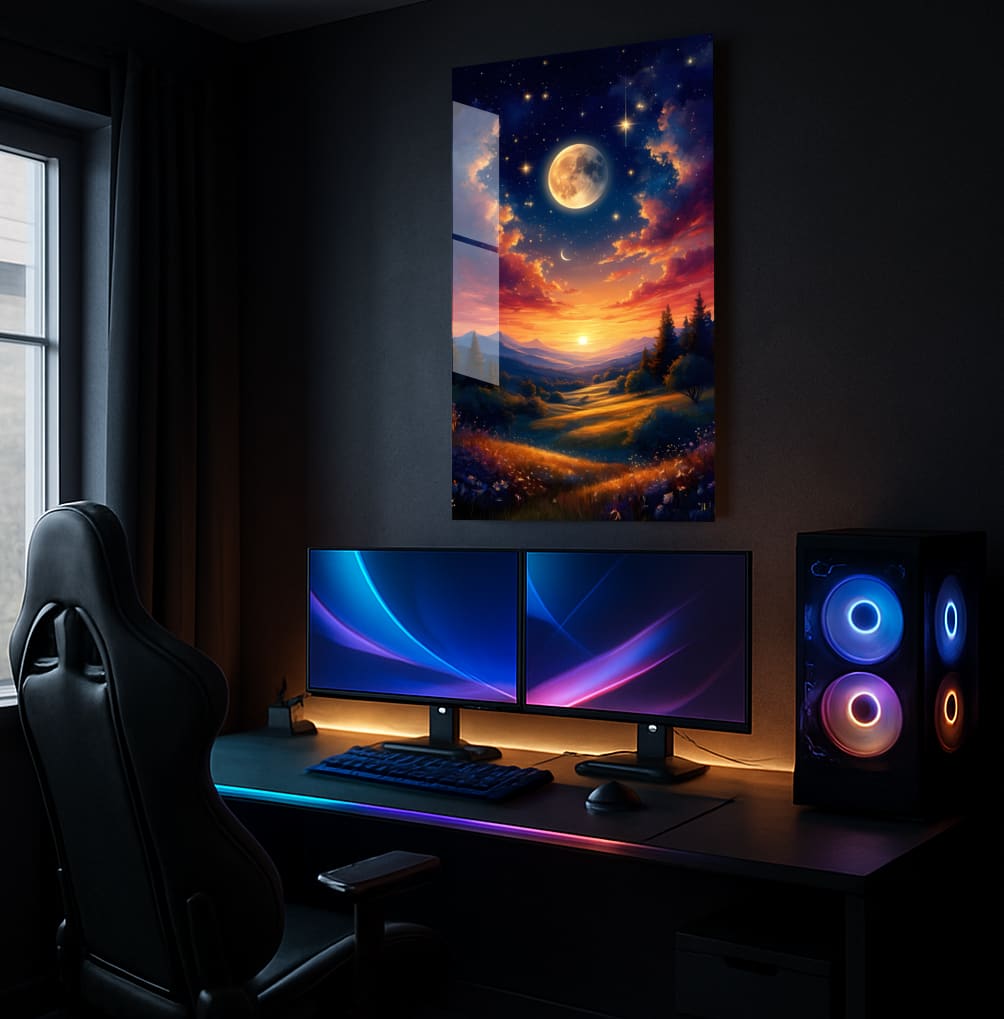 Celestial Golden Hour - Lifestyle Mockup