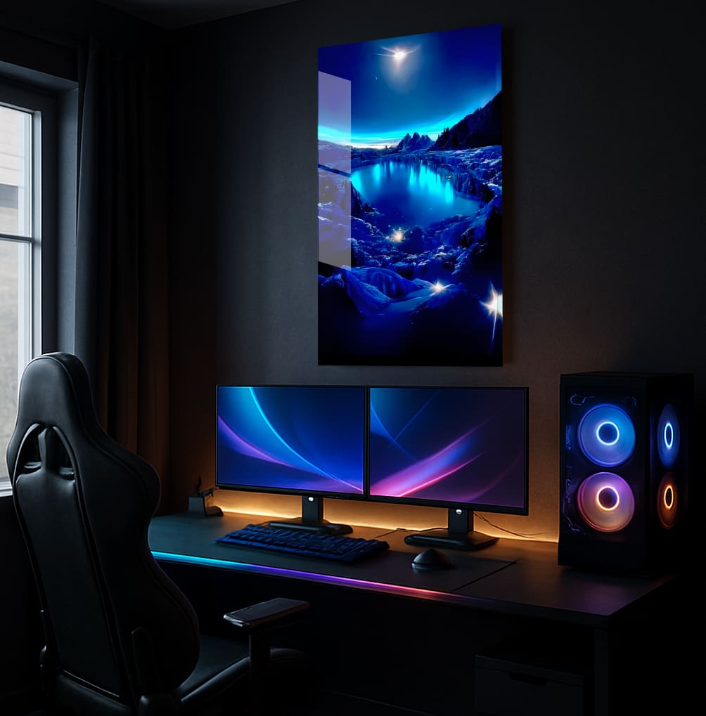 Blue Serene Vista - Lifestyle Mockup