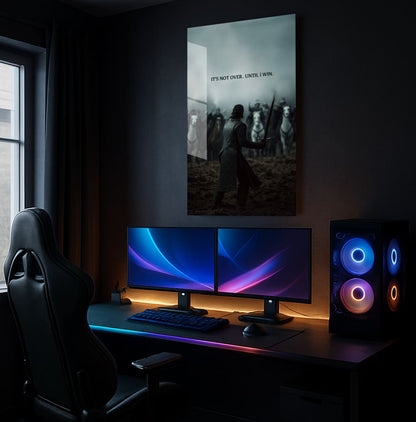 Warrior's Final Stand - Showcase Mockup