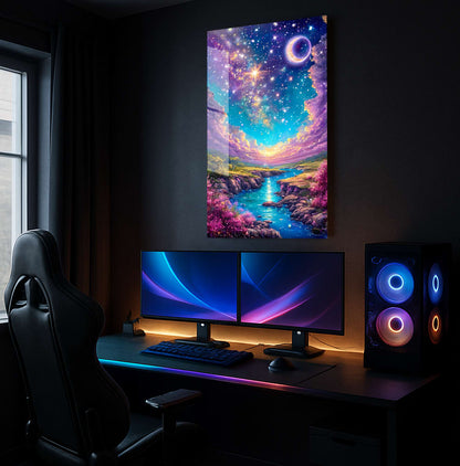 Celestial River Dreams - Lifestyle Mockup