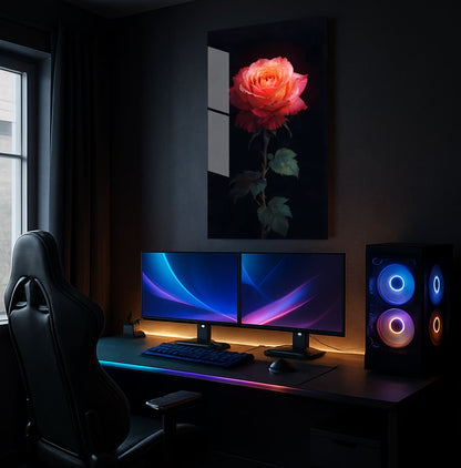 [Rose in Shadow] - Showcase Mockup