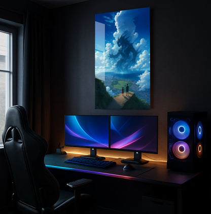 Approaching Cloud Monster - Lifestyle Mockup