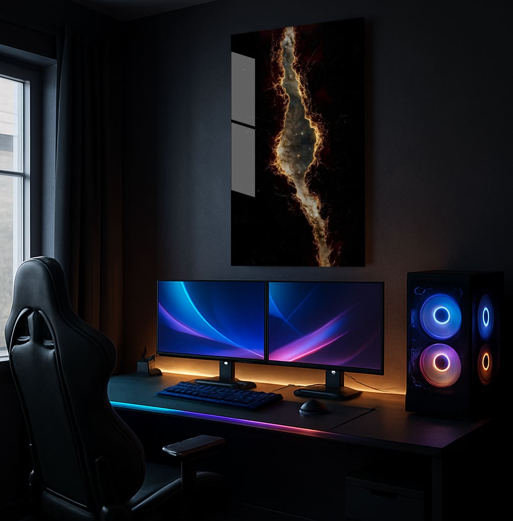 Cosmic Rift Valley - Lifestyle Mockup