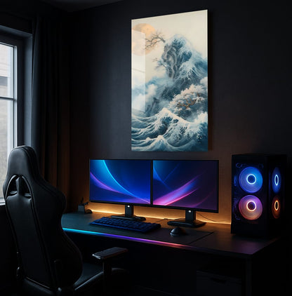 Serene Oceanic Heights - Showcase Mockup