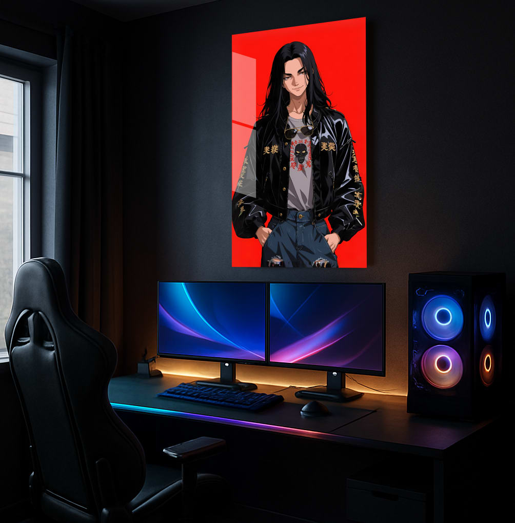 Baji Keisuke Portrait - Lifestyle Mockup