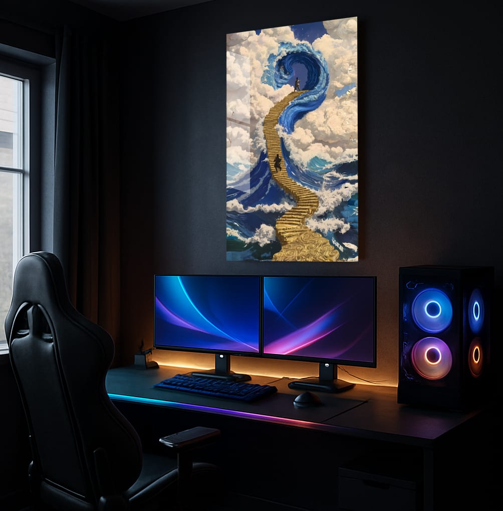 Ascend the Tide - Lifestyle Mockup