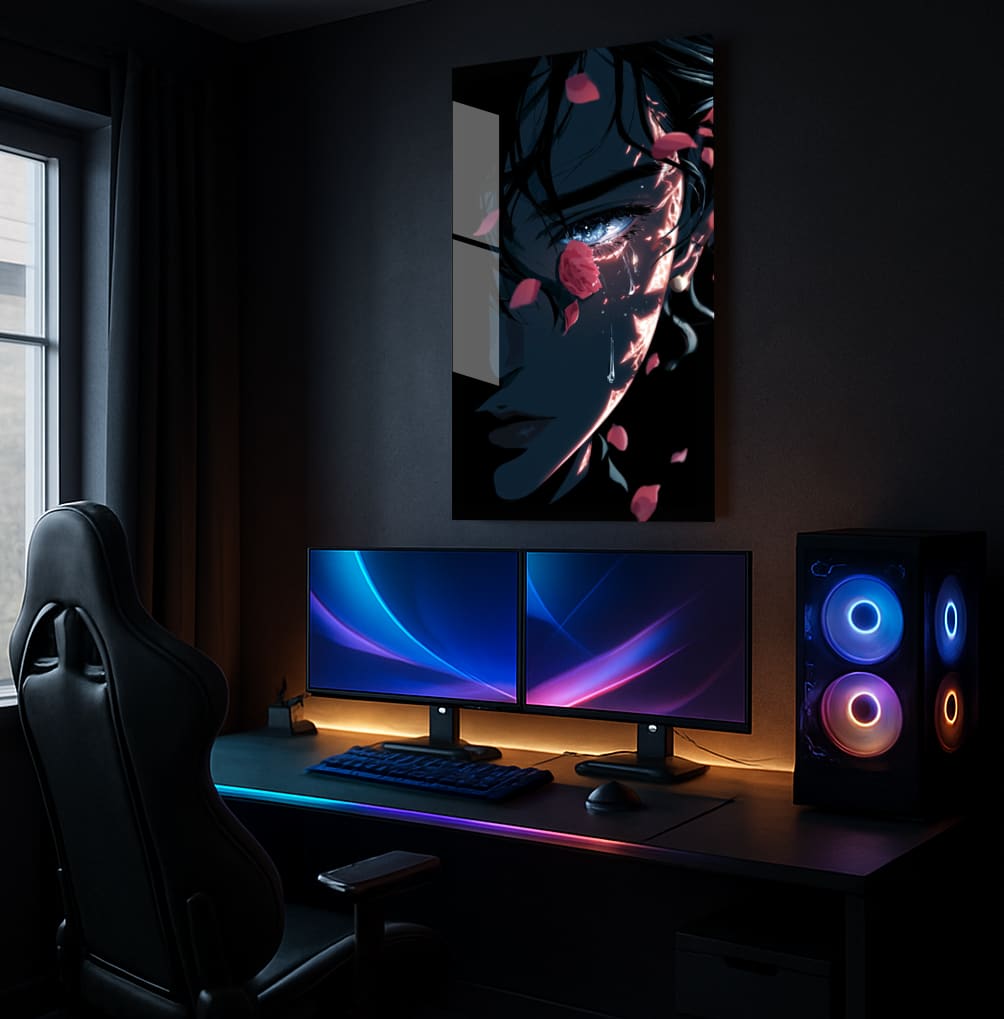 Blooming Sorrowful Tears - Showcase Mockup