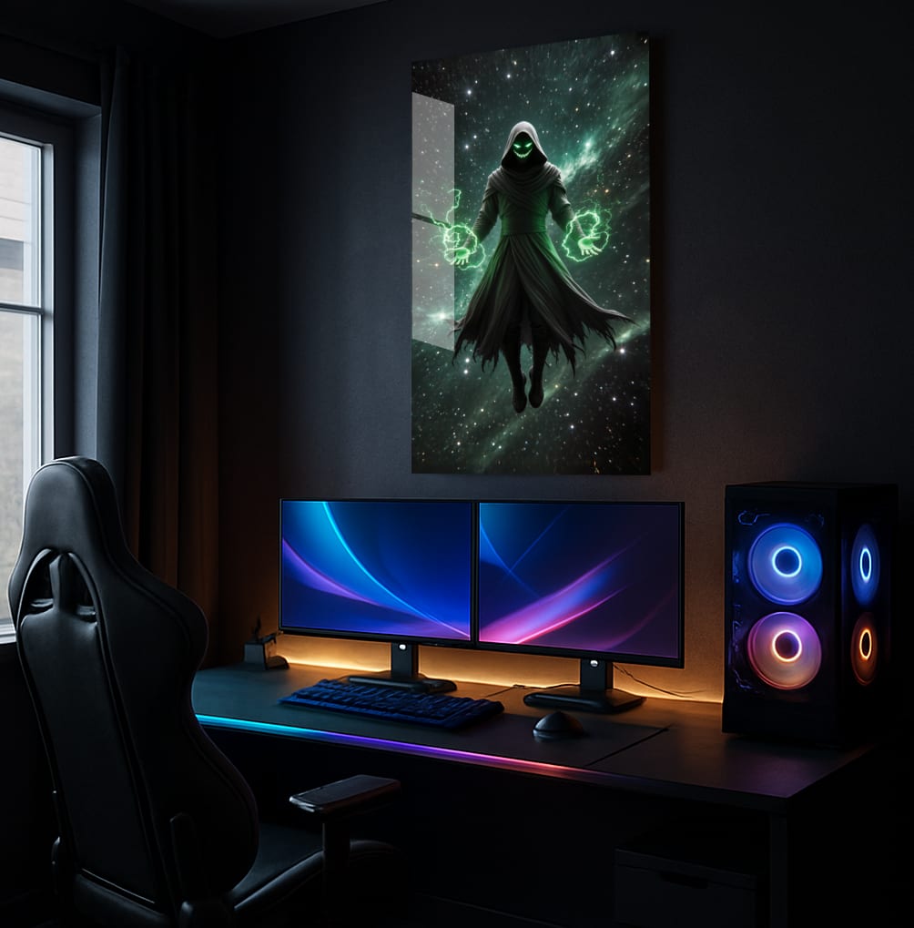 Cosmic Grim Reaper - Showcase Mockup