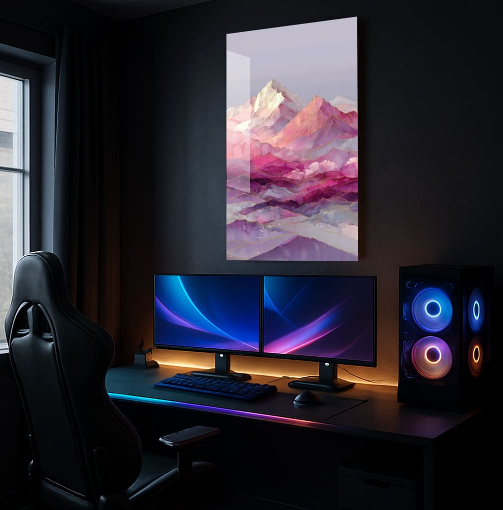 Crimson Peaks Dream - Showcase Mockup