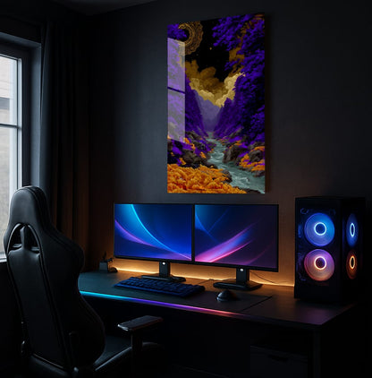 Enchanted Purple Stream - Lifestyle Mockup