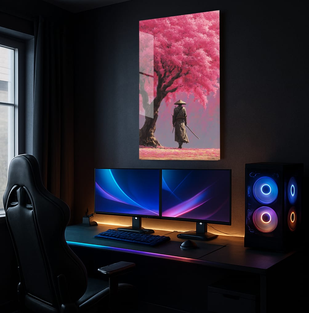 Samurai Blossom Dream - Showcase Mockup