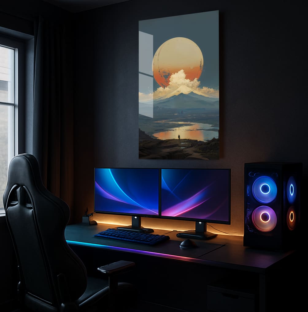 Distant Future Gaze - Lifestyle Mockup