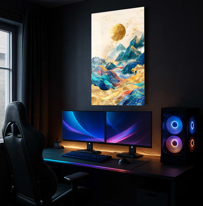 Golden Mountain Dream - Showcase Mockup