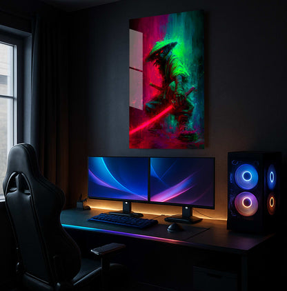 Neon Ronin Stance - Lifestyle Mockup